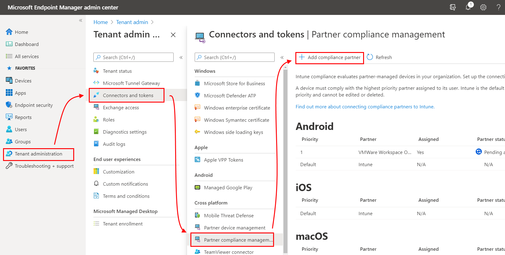 Azure AD Conditional Access device compliance with Workspace ONE